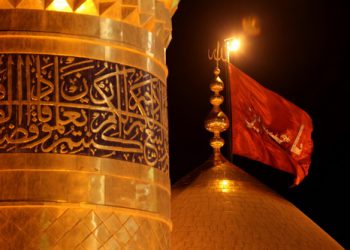 استوری شب زیارتی | شد عشقم یه گنبد رویایی