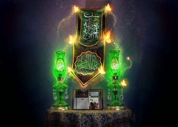 راز این خانه روضه زهراست