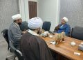 دیدار مدیر مؤسسه ثاقب با رئیس اداره اوقاف گیلان
